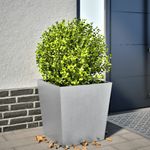 Casa si Gradina - Gradinarit si plante - Plante si ghivece - Ghivece si suporturi - Jardiniera de gradina, 50x50x50 cm, otel galvanizat - Infinity.ro