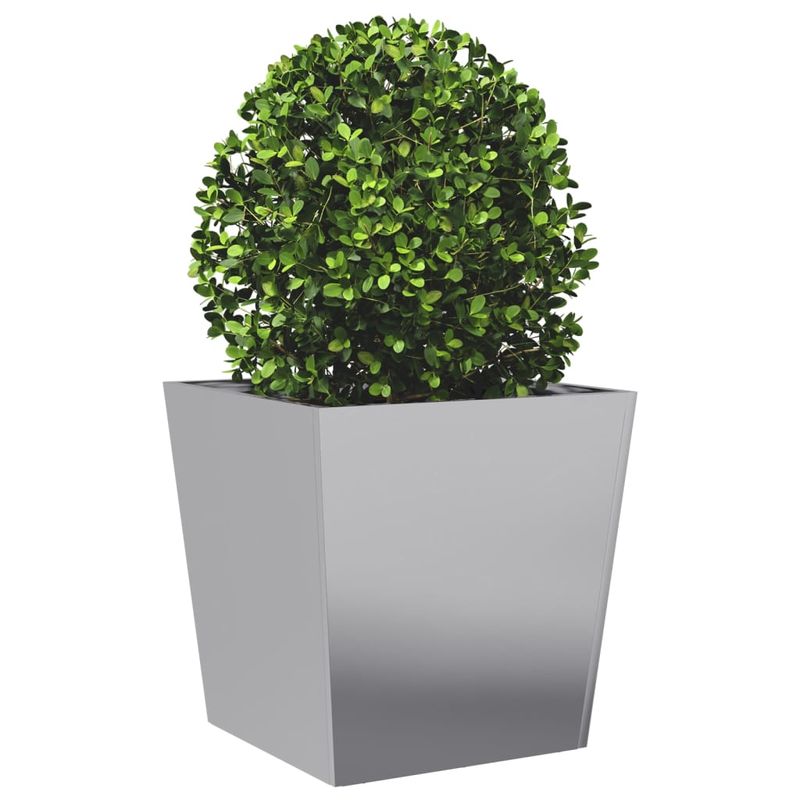 Casa si Gradina - Gradinarit si plante - Plante si ghivece - Ghivece si suporturi - Jardiniera de gradina, 50x50x50 cm, otel galvanizat - Infinity.ro
