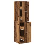 Casa si Gradina - Mobilier - Dulapuri si sifoniere - Dulapuri - Dulap de farmacie, lemn vechi, 30x41x144,5 cm, lemn prelucrat - Infinity.ro