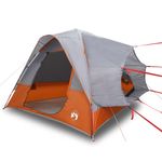 Sport si Outdoor - Camping - Corturi camping - Cort auto pentru 4 persoane, gri/portocaliu, impermeabil - Infinity.ro