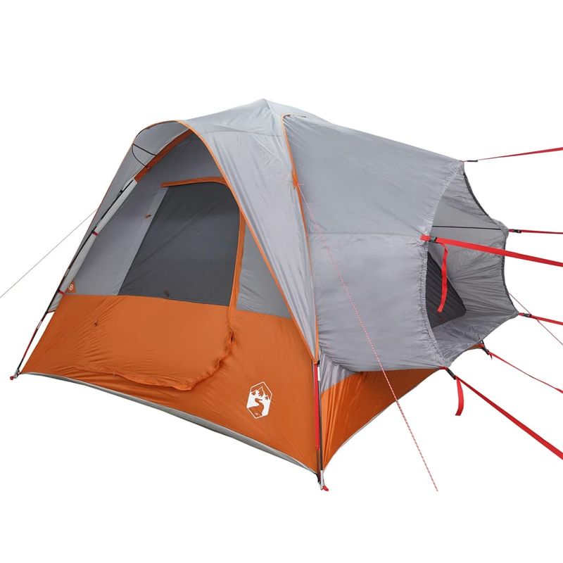 Sport si Outdoor - Camping - Corturi camping - Cort auto pentru 4 persoane, gri/portocaliu, impermeabil - Infinity.ro
