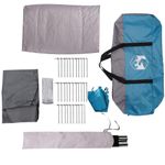 Sport si Outdoor - Camping - Corturi camping - Cort auto pentru 2 persoane, albastru, impermeabil - Infinity.ro
