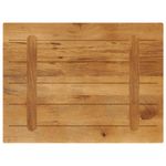 Casa si Gradina - Mobilier - Feronerie si accesorii mobila - Blat masa 80x60x2,5 cm lemn masiv dreptunghiular de mango, lemn de mango (finisaj stejar) - Infinity.ro