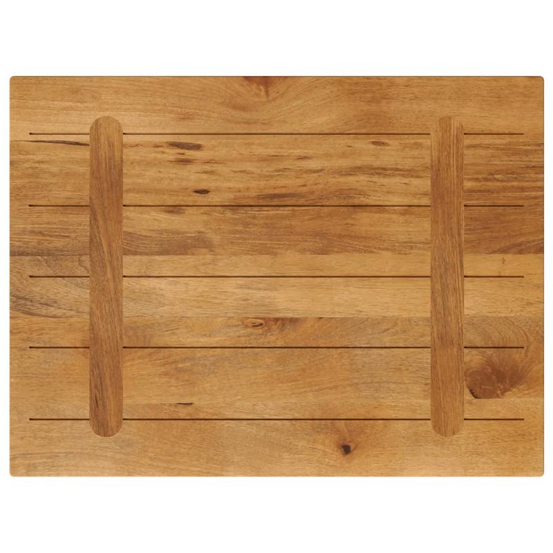 Casa si Gradina - Mobilier - Feronerie si accesorii mobila - Blat masa 80x60x2,5 cm lemn masiv dreptunghiular de mango, lemn de mango (finisaj stejar) - Infinity.ro
