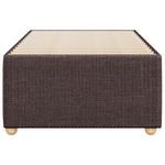 Casa si Gradina - Mobilier - Paturi si accesorii - Paturi - Cadru de pat, maro inchis, 80x200 cm, material textil - Infinity.ro