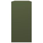 Casa si Gradina - Termice - Sobe, Seminee si accesorii - Accesorii seminee si sobe - Rastel pentru lemne de foc, verde, 100x40x80 cm, otel - Infinity.ro