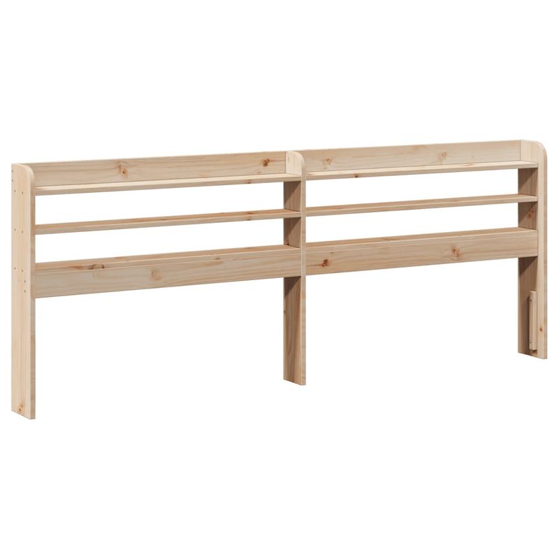 Casa si Gradina - Mobilier - Paturi si accesorii - Paturi - Cadru de pat fara saltea, 200x200 cm, lemn masiv pin - Infinity.ro