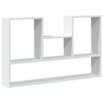 Casa si Gradina - Mobilier - Biblioteci si rafturi - Rafturi - Raft de perete, alb, 99x15x60 cm, lemn prelucrat - Infinity.ro