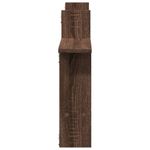 Casa si Gradina - Mobilier - Biblioteci si rafturi - Rafturi - Rafturi de perete 2 buc. stejar maro 50x12x50 cm lemn prelucrat - Infinity.ro
