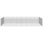 Petshop - Accesorii petshop - Culcusuri si custi - Custi interior si exterior - Adapost pentru animale cu 24 panouri, 54x80 cm, fier galvanizat - Infinity.ro