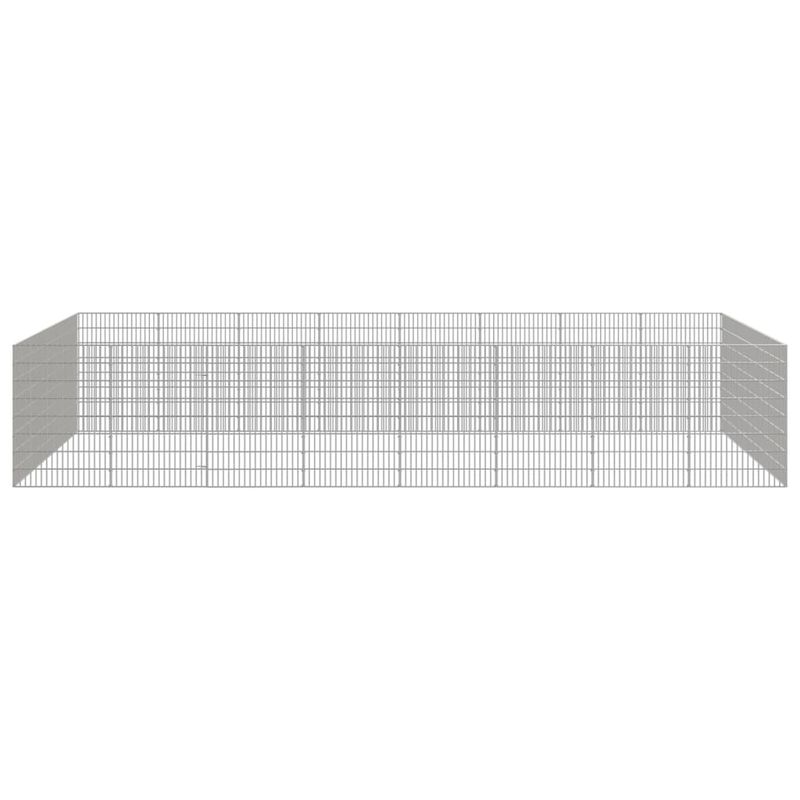 Petshop - Accesorii petshop - Culcusuri si custi - Custi interior si exterior - Adapost pentru animale cu 24 panouri, 54x80 cm, fier galvanizat - Infinity.ro
