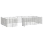 Petshop - Accesorii petshop - Culcusuri si custi - Custi interior si exterior - Adapost pentru animale cu 24 panouri, 54x80 cm, fier galvanizat - Infinity.ro