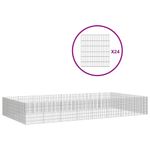 Petshop - Accesorii petshop - Culcusuri si custi - Custi interior si exterior - Adapost pentru animale cu 24 panouri, 54x60 cm, fier galvanizat - Infinity.ro