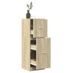Casa si Gradina - Mobilier - Dulapuri si sifoniere - Dulapuri - Dulap de farmacie, stejar sonoma, 40x41x118 cm lemn prelucrat - Infinity.ro