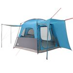 Sport si Outdoor - Camping - Corturi camping - Cort auto pentru 4 persoane, albastru, impermeabil - Infinity.ro