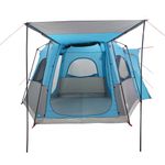 Sport si Outdoor - Camping - Corturi camping - Cort auto pentru 4 persoane, albastru, impermeabil - Infinity.ro