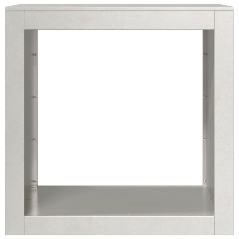 Casa si Gradina - Termice - Sobe, Seminee si accesorii - Accesorii seminee si sobe - Suport pentru lemne de foc, 60x40x60 cm, otel inoxidabil, oțel inoxidabil/gri deschis - Infinity.ro