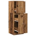 Casa si Gradina - Mobilier - Dulapuri si sifoniere - Dulapuri - Dulap de farmacie, lemn vechi, 40x41x118 cm, lemn prelucrat - Infinity.ro
