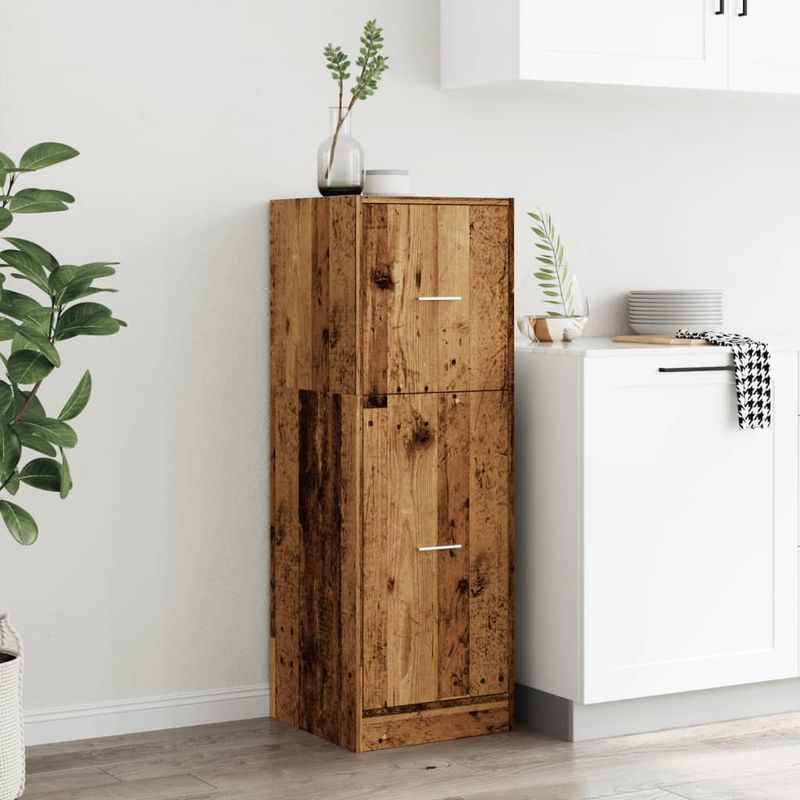 Casa si Gradina - Mobilier - Dulapuri si sifoniere - Dulapuri - Dulap de farmacie, lemn vechi, 40x41x118 cm, lemn prelucrat - Infinity.ro
