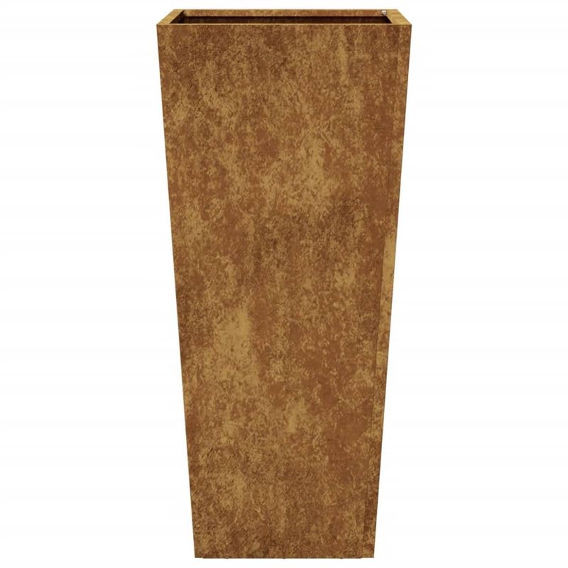 Casa si Gradina - Gradinarit si plante - Plante si ghivece - Ghivece si suporturi - Jardiniere gradina, 2 buc., 35x35x75 cm, otel corten - Infinity.ro