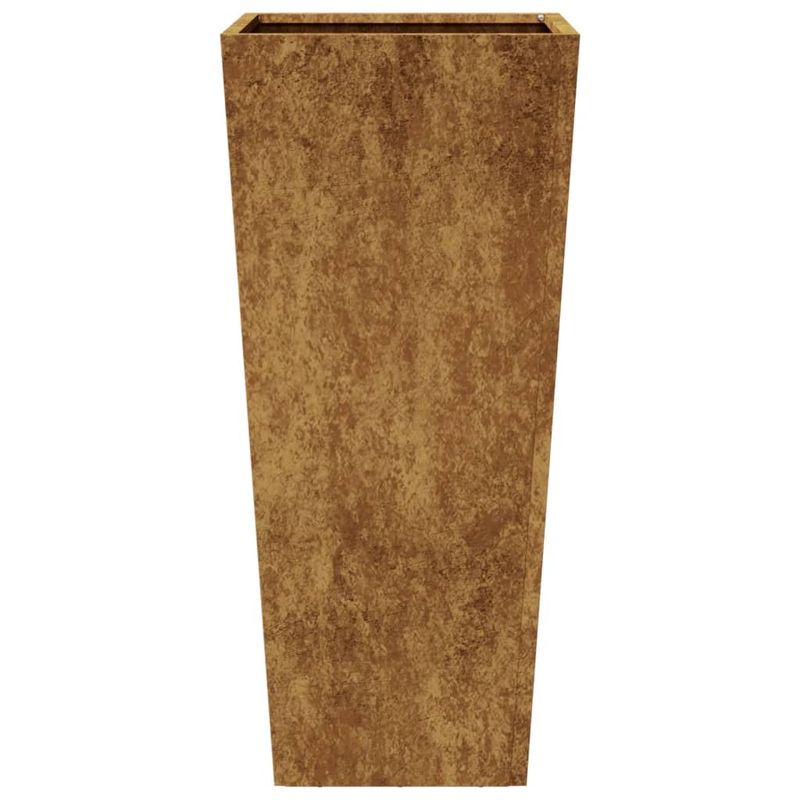 Casa si Gradina - Gradinarit si plante - Plante si ghivece - Ghivece si suporturi - Jardiniere gradina, 2 buc., 35x35x75 cm, otel corten - Infinity.ro