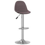 Casa si Gradina - Mobilier - Scaune si fotolii - Scaune - Scaune de bar, 2 buc., gri taupe, material textil - Infinity.ro