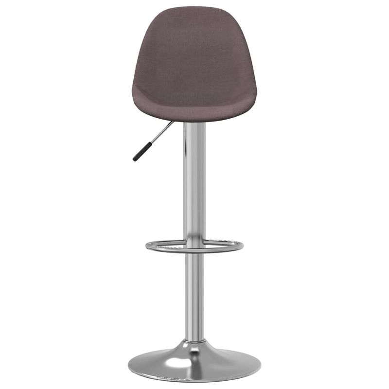 Casa si Gradina - Mobilier - Scaune si fotolii - Scaune - Scaune de bar, 2 buc., gri taupe, material textil - Infinity.ro