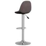 Casa si Gradina - Mobilier - Scaune si fotolii - Scaune - Scaune de bar, 2 buc., gri taupe, material textil - Infinity.ro