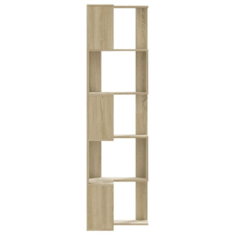 Casa si Gradina - Mobilier - Biblioteci si rafturi - Biblioteci - Biblioteca 5 niveluri stejar sonoma 50x50x179cm lemn prelucrat - Infinity.ro