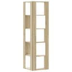 Casa si Gradina - Mobilier - Biblioteci si rafturi - Biblioteci - Biblioteca 5 niveluri stejar sonoma 50x50x179cm lemn prelucrat - Infinity.ro
