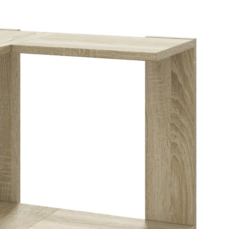 Casa si Gradina - Mobilier - Biblioteci si rafturi - Biblioteci - Biblioteca 5 niveluri stejar sonoma 50x50x179cm lemn prelucrat - Infinity.ro