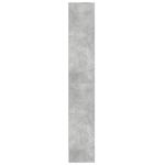 Casa si Gradina - Mobilier - Comode si corpuri - Corpuri bucatarie - Dulap inalt cu LED gri beton 69x32,5x200 cm lemn prelucrat - Infinity.ro