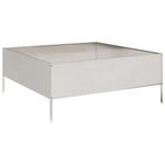 Casa si Gradina - Gradinarit si plante - Plante si ghivece - Ghivece si suporturi - Strat inaltat de gradina, 100x100x25 cm, otel inoxidabil - Infinity.ro
