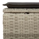 Casa si Gradina - Gradina si terasa - Mobilier exterior - Seturi mobila gradina - Set canapele de gradina cu perne, 6 piese gri deschis poliratan - Infinity.ro