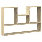 Casa si Gradina - Mobilier - Biblioteci si rafturi - Rafturi - Raft de perete, stejar sonoma, 99x15x60 cm, lemn prelucrat - Infinity.ro
