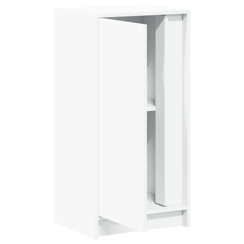 Casa si Gradina - Mobilier - Comode si corpuri - Comode - Dulap cu LED, alb, 42,5x34x85 cm, lemn prelucrat - Infinity.ro