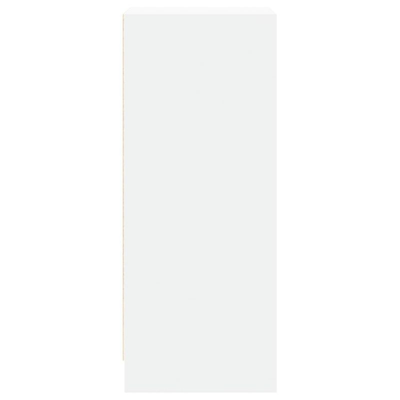 Casa si Gradina - Mobilier - Comode si corpuri - Comode - Dulap cu LED, alb, 42,5x34x85 cm, lemn prelucrat - Infinity.ro