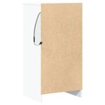 Casa si Gradina - Mobilier - Comode si corpuri - Comode - Dulap cu LED, alb, 42,5x34x85 cm, lemn prelucrat - Infinity.ro