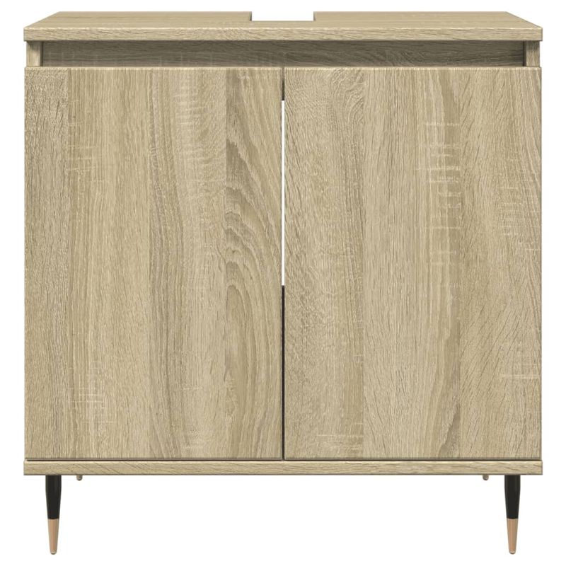 Casa si Gradina - Mobilier - Mobilier baie - Comode baie - Dulap de baie, stejar sonoma, 58x33x60 cm, lemn prelucrat - Infinity.ro