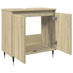 Casa si Gradina - Mobilier - Mobilier baie - Comode baie - Dulap de baie, stejar sonoma, 58x33x60 cm, lemn prelucrat - Infinity.ro