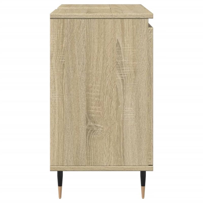 Casa si Gradina - Mobilier - Mobilier baie - Comode baie - Dulap de baie, stejar sonoma, 58x33x60 cm, lemn prelucrat - Infinity.ro