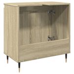Casa si Gradina - Mobilier - Mobilier baie - Comode baie - Dulap de baie, stejar sonoma, 58x33x60 cm, lemn prelucrat - Infinity.ro