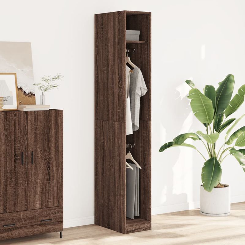 Casa si Gradina - Mobilier - Dulapuri si sifoniere - Sifoniere - Sifonier, stejar maro, 30x50x200 cm, lemn prelucrat, cantitate 1 raft - Infinity.ro