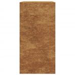 Casa si Gradina - Termice - Sobe, Seminee si accesorii - Accesorii seminee si sobe - Suport pentru lemne de foc, 60x40x80 cm, otel corten - Infinity.ro