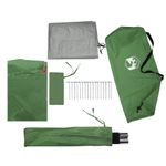 Sport si Outdoor - Camping - Corturi camping - Cort auto pentru 2 persoane, verde, impermeabil - Infinity.ro