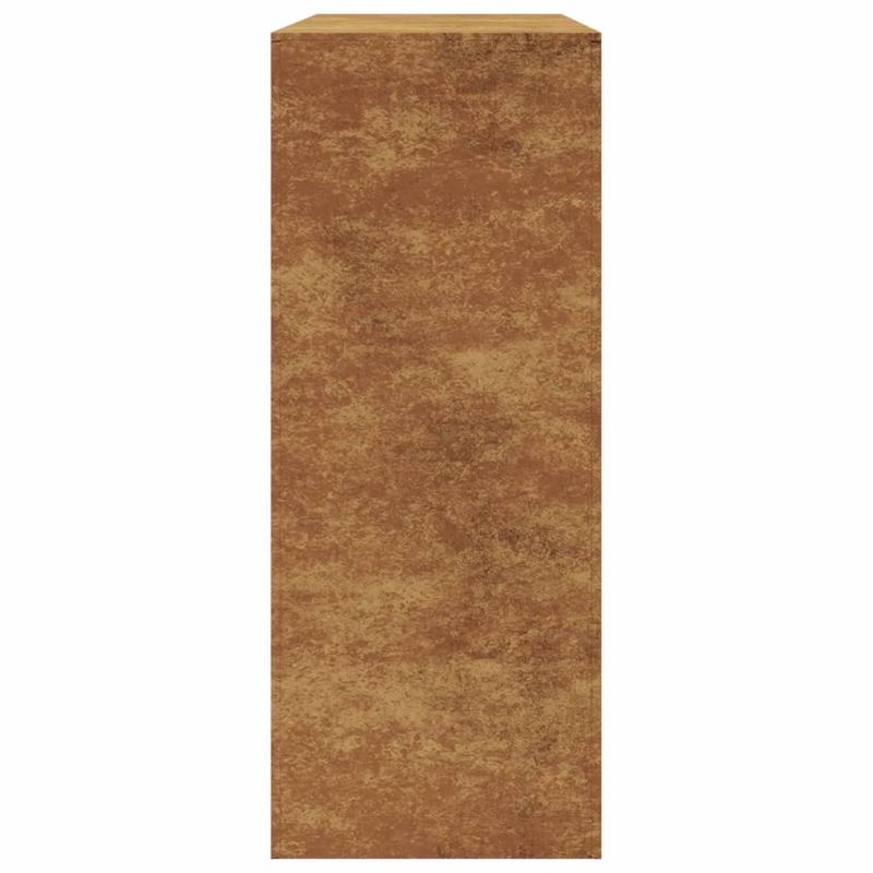 Casa si Gradina - Termice - Sobe, Seminee si accesorii - Accesorii seminee si sobe - Suport pentru lemne de foc, 100x40x100 cm, otel corten - Infinity.ro