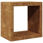 Casa si Gradina - Termice - Sobe, Seminee si accesorii - Accesorii seminee si sobe - Suport pentru lemne de foc, 60x40x60 cm, otel corten - Infinity.ro