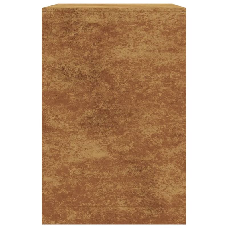 Casa si Gradina - Termice - Sobe, Seminee si accesorii - Accesorii seminee si sobe - Suport pentru lemne de foc, 60x40x60 cm, otel corten - Infinity.ro