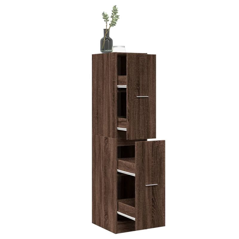 Casa si Gradina - Mobilier - Dulapuri si sifoniere - Dulapuri - Dulap de farmacie, stejar maro, 30x41x144,5 cm, lemn prelucrat - Infinity.ro