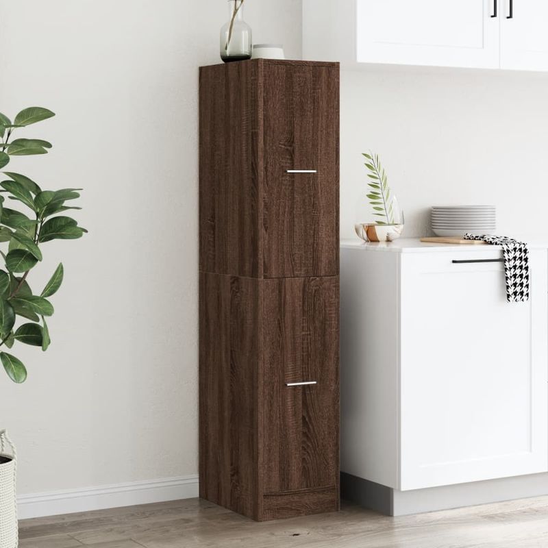 Casa si Gradina - Mobilier - Dulapuri si sifoniere - Dulapuri - Dulap de farmacie, stejar maro, 30x41x144,5 cm, lemn prelucrat - Infinity.ro